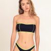 Peixoto Wear Kara Bikini Top Neon Lights X Lime Tops