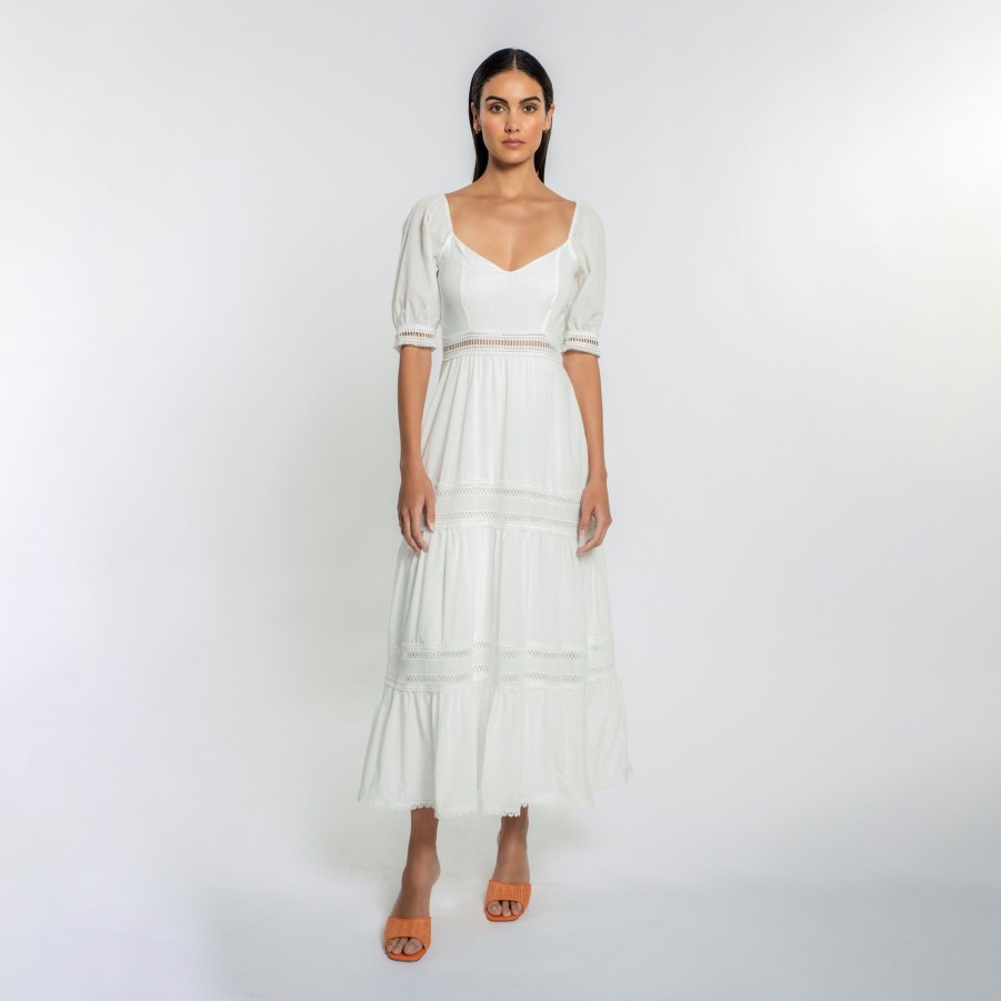 Peixoto Wear Isabella Dress White Dresses