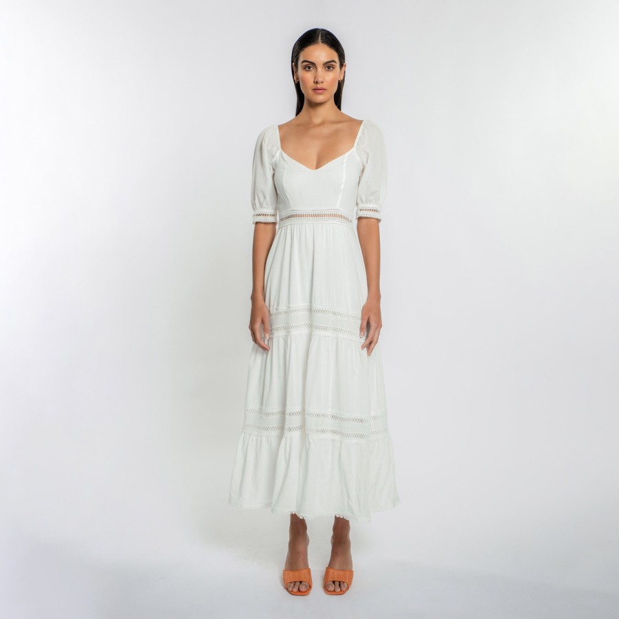 Peixoto Wear Isabella Dress White Dresses