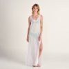 Peixoto Wear Xandy Dress White Mesh Cover-Ups