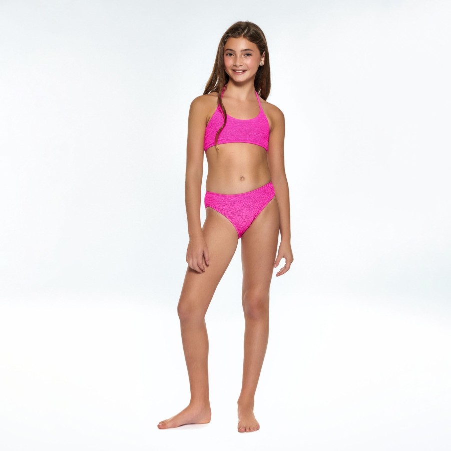 Peixoto Wear Little Georgie Bikini Set Pink Crush Girls Swim