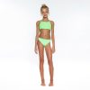 Peixoto Wear Little Amerie Crochet Bikini Set Disco Lime Girls Swim